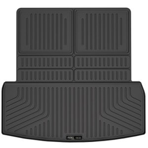 Lincoln Aviator Cargo Liner - Back of 2nd Row Seats - Husky Liners - Weatherbeater - Black - `20-`21
